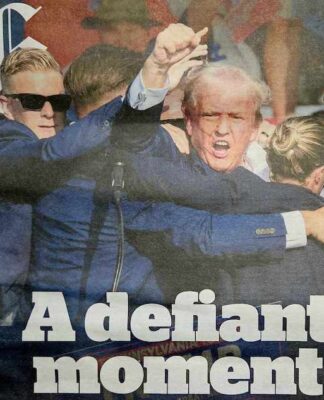 How the New Zealand Herald featured the assassination attempt on former President Donald