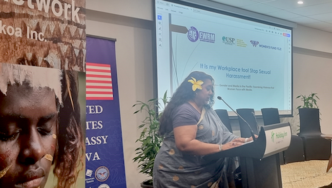 Fiji Women's Rights Movement executive director Nalini Singh