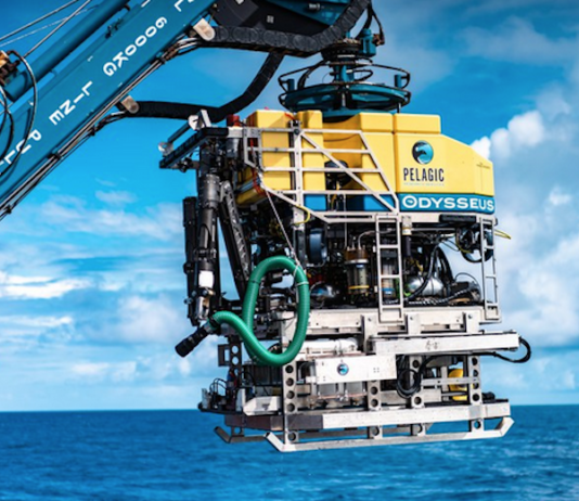 An Odysseus 6K remotely operated vehicle