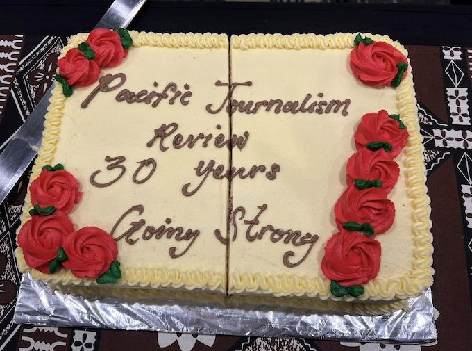 "Pacific Journalism Review . . . 30 years going strong" 