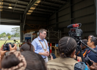 Australia's Minister for International Development and the Pacific Pat Conroy