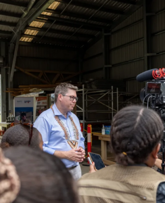 Australia's Minister for International Development and the Pacific Pat Conroy