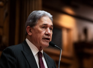 NZ Foreign Minister Winston Peters