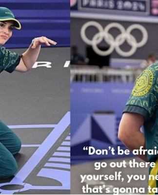 Australian breakdancing champion Rachael Gunn