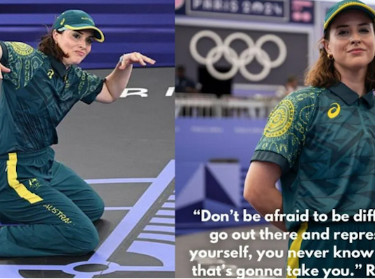 Australian breakdancing champion Rachael Gunn