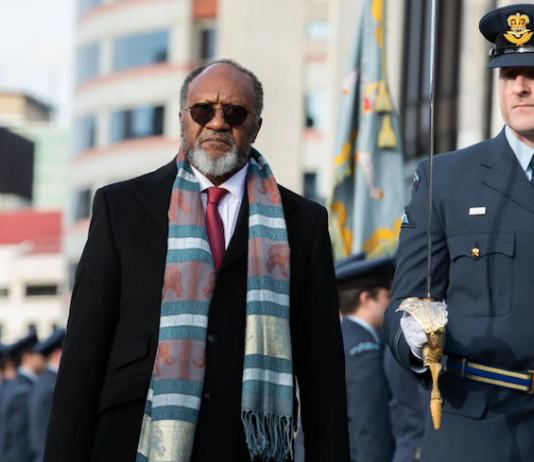 Vanuatu Prime Minister Charlot Salwai