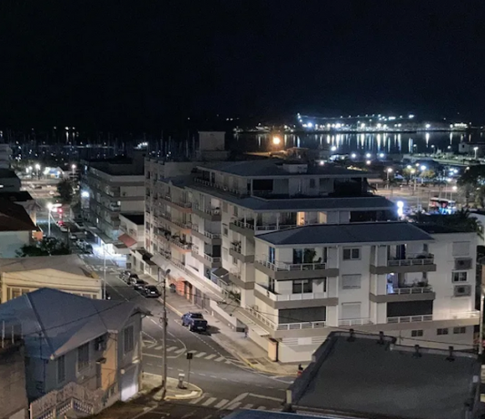 All quiet and empty on the Nouméa streets . . . curfew extended