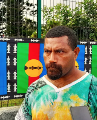 Kanak great chief Hippolyte Sinewami Htamumu