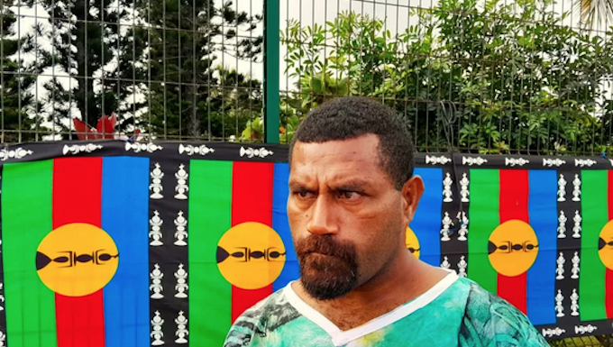 Kanak great chief Hippolyte Sinewami Htamumu