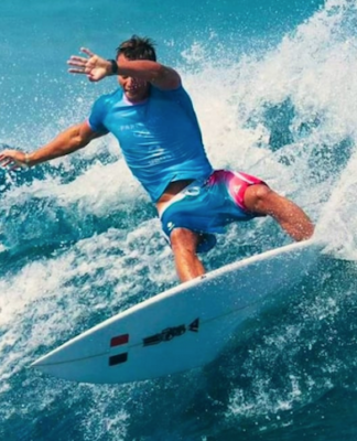 Tahitian surfer Kauli Vaast