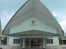 The Kiribati Parliament House