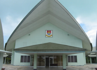 The Kiribati Parliament House