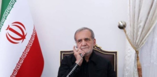 Iranian President Masoud Pezeshkian