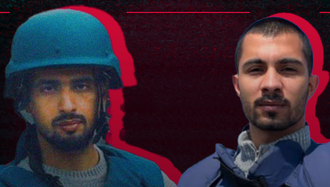 Gaza killings and the death of Western journalism – why the shocking silence? Al Jazeera journalist Ismail al-Ghoul (right) and cameraman Rami al-Rifi targeted by Israel military