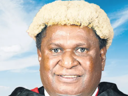 PNG's Chief Justice Sir Gibbs Salika