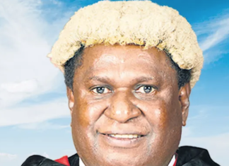 PNG's Chief Justice Sir Gibbs Salika