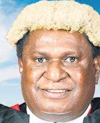 PNG's Chief Justice Sir Gibbs Salika