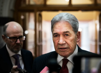 Foreign Affairs Minister Winston Peters