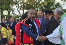 PNG Prime Minister James Marape