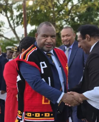 PNG Prime Minister James Marape