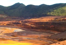 Nickel Prony Resources mining site in New Caledonia