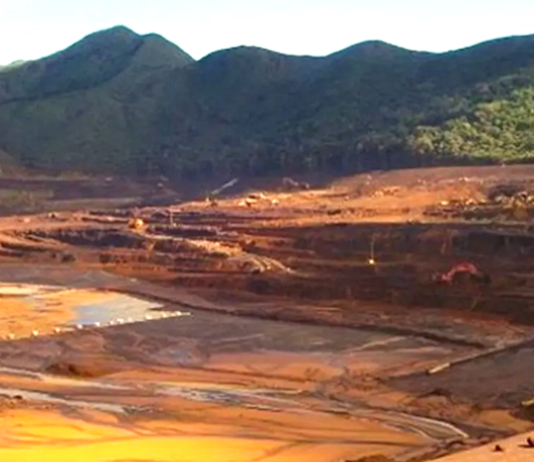 Nickel Prony Resources mining site in New Caledonia