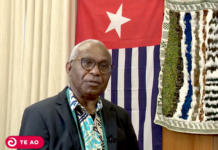 United Liberation Movement for West Papua (ULMWP) vice-president Octo Mote