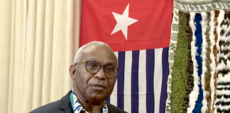 United Liberation Movement for West Papua (ULMWP) vice-president Octo Mote