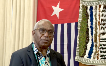 United Liberation Movement for West Papua (ULMWP) vice-president Octo Mote