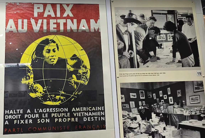 "Peace in Vietnam" posters and photographs