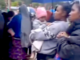 Fleeing Porgera women