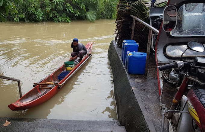 Flashback to the Typhoon Usman floodwaters in Mangcayo, Philippines, in January 2019. Image: David Robie/Asia Pacific Report