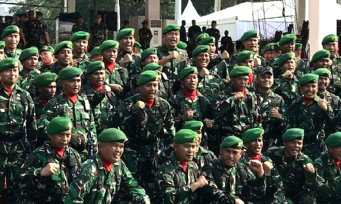 Indonesian security forces . . . “the main goal of the new battalions is to assist the government in accelerating development and improving the prosperity of the Papuan people.”