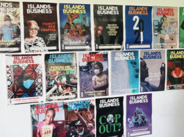 Covers of Islands Business