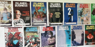 Covers of Islands Business