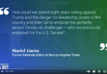 A quote from resigned Los Angeles Time editorials editor Mariel Garza