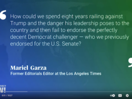 A quote from resigned Los Angeles Time editorials editor Mariel Garza
