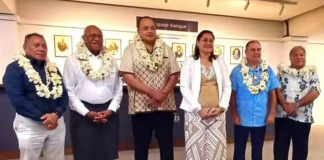 The Pacific Islands Forum troika delegation visits New Caledonia’s Congress President Veylma Falaéo