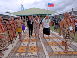 Fiji Prime Minister Sitiveni Rabuka, who is currently in Apia for the 27th Heads of Government Meeting (CHOGM), was bestowed with a Samoan matai title