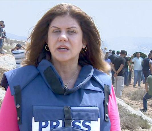 Assassinated veteran Al Jazeera correspondent Shireen Abu Akleh