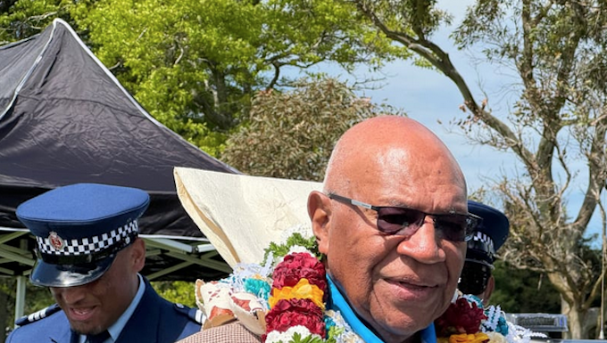 Fiji Prime Minister Sitiveni Rabuka