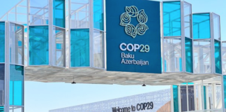 Baku, the capital of Azerbaijan, is hosting about 40,000 COP delegates