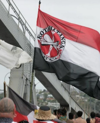 Thousands of people have streamed across the Auckland Harbour Bridge