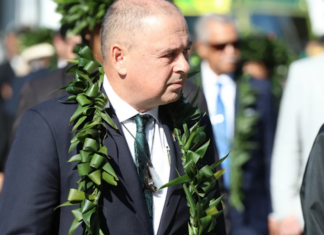 Cook Islands PM Mark Brown