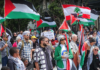 A New Zealand protest over the Gaza genocide