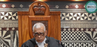 Newly elected President of Fiji Ratu Naiqama Lalabalavu