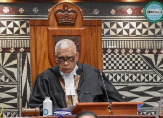 Newly elected President of Fiji Ratu Naiqama Lalabalavu