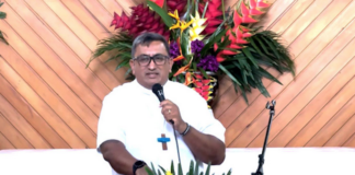 PCC general secretary Reverend James Bhagwan