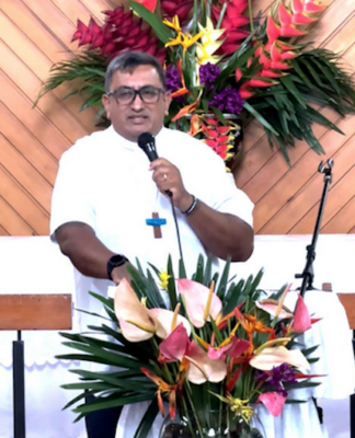 PCC general secretary Reverend James Bhagwan