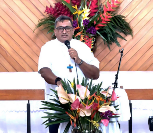 PCC general secretary Reverend James Bhagwan